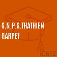 S.N.P.S.Thathiengarpet Primary School Logo