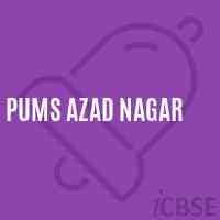 Pums Azad Nagar Middle School Logo