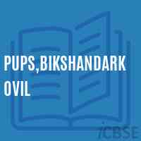 Pups,Bikshandarkovil Primary School Logo