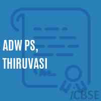 Adw Ps, Thiruvasi Primary School Logo