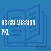 Hs Csi Mission Pkl Secondary School Logo