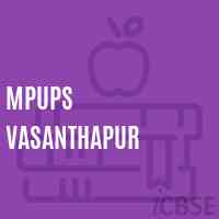 Mpups Vasanthapur Middle School Logo
