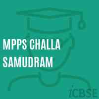 Mpps Challa Samudram Primary School Logo