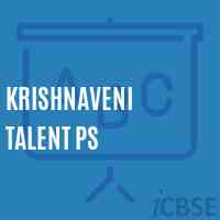 Krishnaveni Talent Ps Primary School Logo