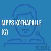 Mpps Kothapalle (G) Primary School Logo