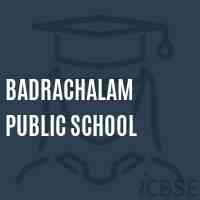 Badrachalam Public School Logo