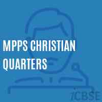 Mpps Christian Quarters Primary School Logo