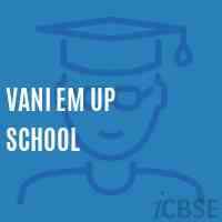 Vani Em Up School Logo