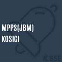 Mpps(Jbm) Kosigi Primary School Logo