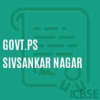 Govt.Ps Sivsankar Nagar Primary School Logo
