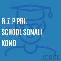 R.Z.P Pri. School Sonali Kond Logo