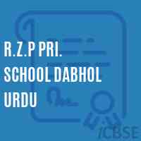 R.Z.P Pri. School Dabhol Urdu Logo