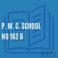 P. M. C. School No 162 B Logo