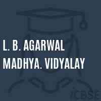 L. B. Agarwal Madhya. Vidyalay Secondary School Logo