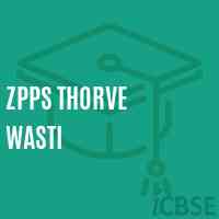 Zpps Thorve Wasti Primary School Logo