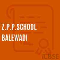 Z.P.P.School Balewadi Logo
