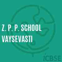 Z. P. P. School Vaysevasti Logo
