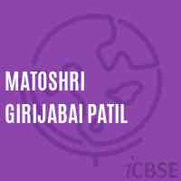 Matoshri Girijabai Patil Middle School Logo
