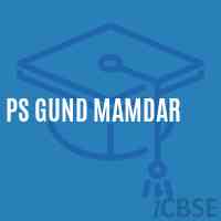 Ps Gund Mamdar Middle School Logo