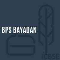 Bps Bayadan Primary School Logo