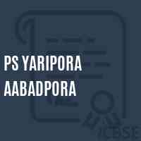 Ps Yaripora Aabadpora Primary School Logo