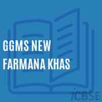 Ggms New Farmana Khas Middle School Logo
