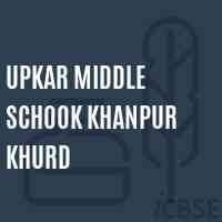 Upkar Middle Schook Khanpur Khurd Middle School Logo
