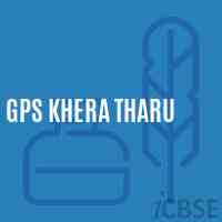 Gps Khera Tharu Primary School Logo