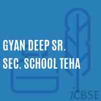 Gyan Deep Sr. Sec. School Teha Logo