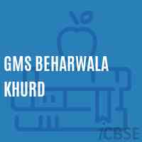Gms Beharwala Khurd Middle School Logo