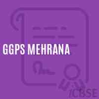 Ggps Mehrana Primary School Logo