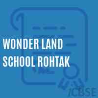 Wonder Land School Rohtak Logo