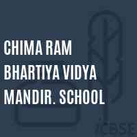 Chima Ram Bhartiya Vidya Mandir. School Logo