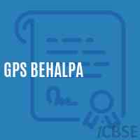 Gps Behalpa Primary School Logo