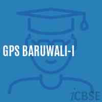 Gps Baruwali-I Primary School Logo