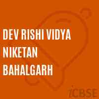 Dev Rishi Vidya Niketan Bahalgarh Senior Secondary School Logo