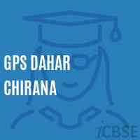 Gps Dahar Chirana Primary School Logo