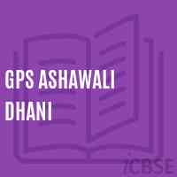 Gps Ashawali Dhani Primary School Logo