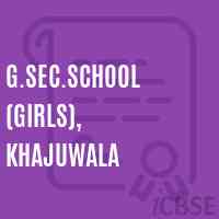 G.Sec.School (Girls), Khajuwala Logo
