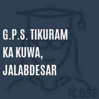 G.P.S. Tikuram Ka Kuwa, Jalabdesar Primary School Logo