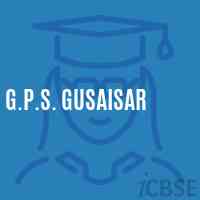 G.P.S. Gusaisar Primary School Logo