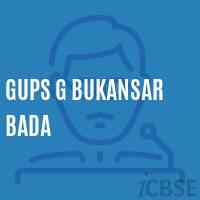 Gups G Bukansar Bada Middle School Logo