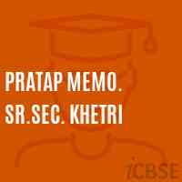 Pratap Memo. Sr.Sec. Khetri Senior Secondary School Logo