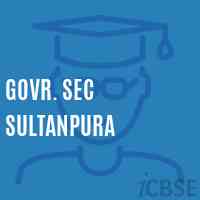 Govr. Sec Sultanpura Secondary School Logo