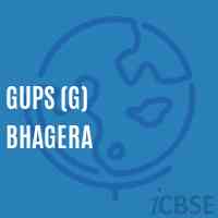 Gups (G) Bhagera Middle School Logo