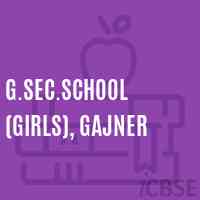 G.Sec.School (Girls), Gajner Logo
