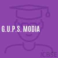 G.U.P.S. Modia Middle School Logo