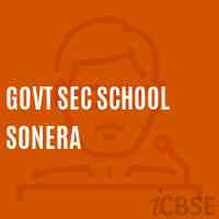 Govt Sec School Sonera Logo