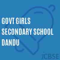 Govt Girls Secondary School Dandu Logo