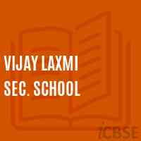 Vijay Laxmi Sec. School Logo
